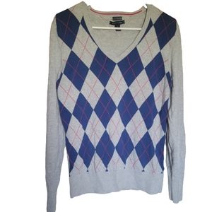 Tommy Hilfigure womens longsleeve thin sweater size L